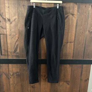 MEC Black Fleece Joggers Women’s Size L